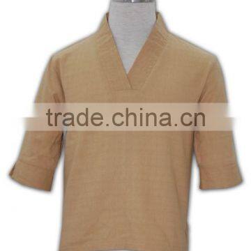 Tailor-made Festival Short Sleeve Low MOQ White New Design Fashionable Company Uniform Store photo-2