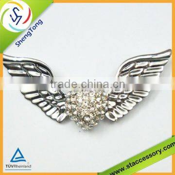 2015 high quality rhinestone brooch napkin rings
