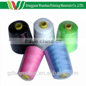 Waterproof polyester embroidery thread