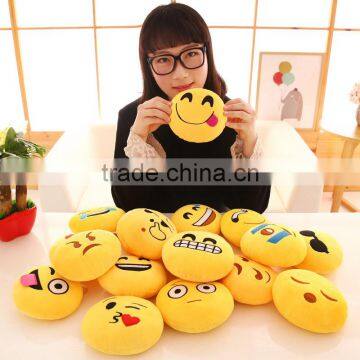 Creative QQ Emoji Expression Cheap Wholesale Pillow Cushion Cartoon Sofa Cushion photo-3