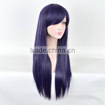 LoveLive TOJO NOZOM Very Long Hair Wig Elegant Bueaty Hair Wigs Long Black Straight Hair Wig photo-5