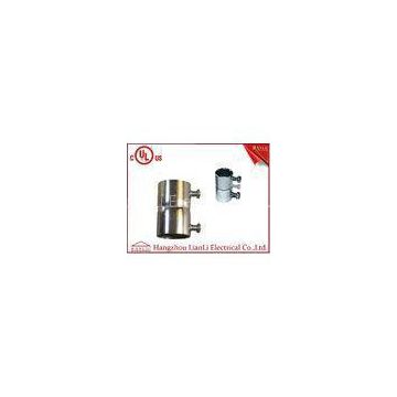 Set Screw Coupling EMT Conduit Fittings With Steel Locknut 1/2\