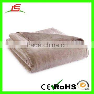 OEM&ODM Wholesale 1.5*2.0M Plain Plush Thick Throw Blanket