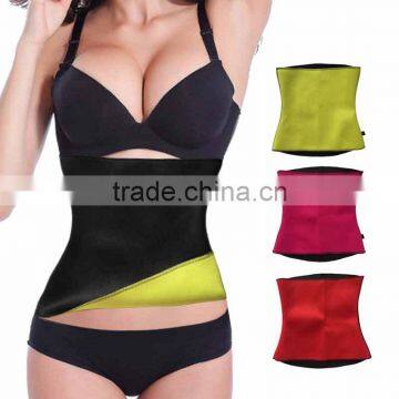 Sweat Belt Neoprene Body Shapwear Slimming Belts Waist Trainer Cincher Underbust Corset Trimmer Tummy Control Binder M7031306