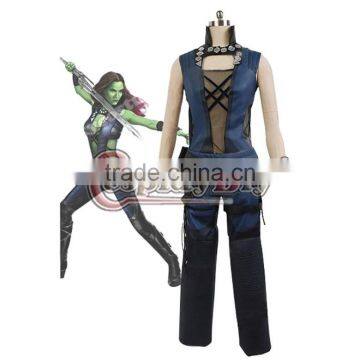 Custom Made Guardians of The Galaxy Gamora Cosplay Costume Outfit Adult Women's Game Halloween Cosplay Costume