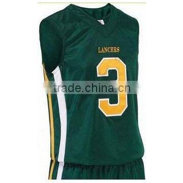 Pakistan Manufacture Custom Made Basketball Uniform