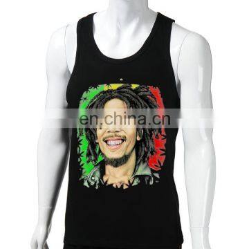 BOB MARLEY 100% cotton tank tops,men's sexy tank top