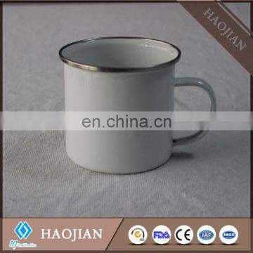 stainless steel rim enamel cup bulk enamel mugs wholesale items for sublimation