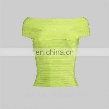 online shop china manufacturer wholesale new models short sleeve bandage blouses crop top plain green white black red