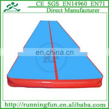 Wholesale inflatable gym air track/ inflatable air mat made in china