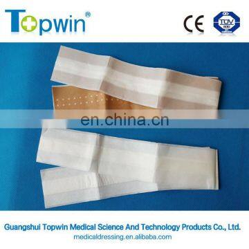 Adhesive wound dressing wound plaster strip