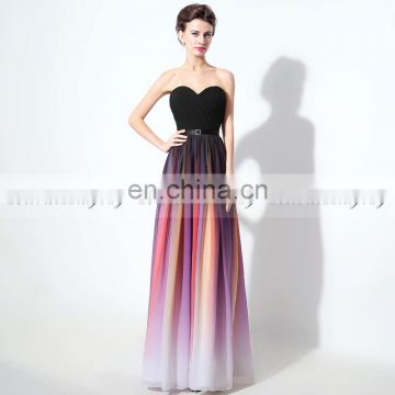 Real Picture In stock Item Supply Type Elegant Full-Length Formal Lady Dress Evening Dresses SD315