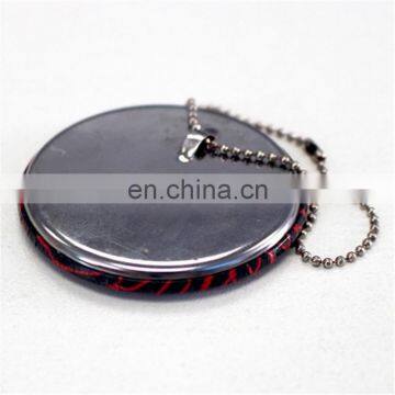 Custom Made Logo Promotion Gift Round Metal Keychain With Ball Chain photo-4