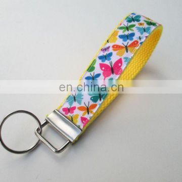 New Style Single fashion design unique polyester Key Lanyard