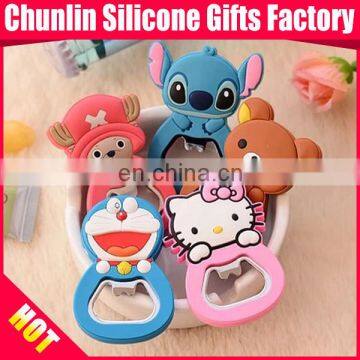 wholesale multifunction business gifts magnetic beer bottle opener / fridge magnet bottle opener