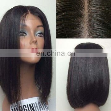 Best Quality 180% Density Unprocessed Cheap Brazilian Full Lace Wig bob brazilian hair wigs