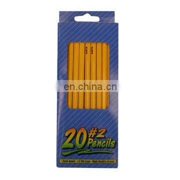 drawing yellow wooden pencil