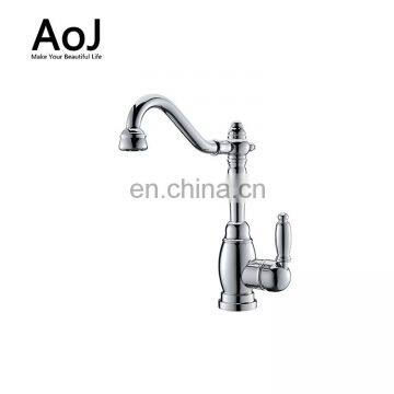 Brass Titanium Gold Brass Pull Down Kitchen Faucet With Retractable Pull Out Wand photo-4