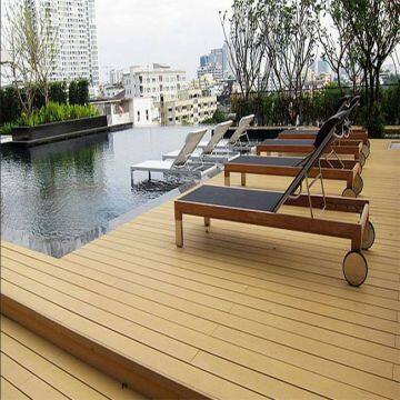 WPC Wood Plastic Composite Terrace Floor Price Outdoor Decking Hollow WPC Decking Board