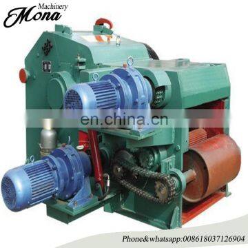 Large capacity Drum wood chipper machine for cutting small log, timber