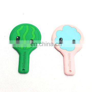 Cartoon Silicone Handle Mirror and Makeup Mirror With Soft Silicone Material photo-5