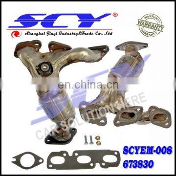 Manifold Catalytic Converter Set Front-Rear (L-R) for Mazda Tribute 3.0 AJ05-20-55XC AJ052055XC AJ05-20-55XD AJ052055XD