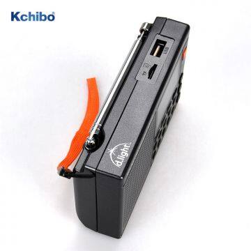 FM AM SW 10 Band MP3 Player Rechargeable Radio With Digital Alarm Clock Support USB , TF Card photo-4