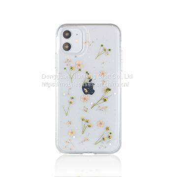Real Flower Phone Case Epoxy Phone Case Epoxy Sticker IMD Phone Case Mobile Case Mobile Cover photo-2