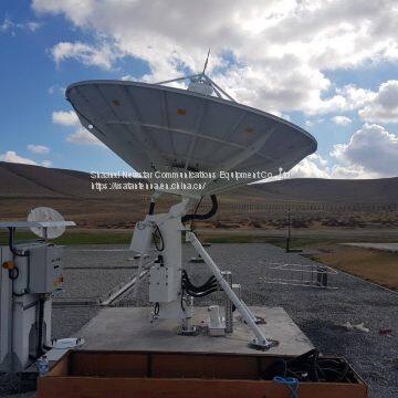 3.7 м антенна наземной станции с ограниченным перемещением для диапазона С/ку