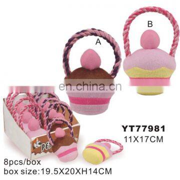 Indestructible Durable Pet Plush Dog Toy Fruit photo-6