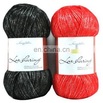 Hot Sale Surong Mercerized Polyrster/acrylic Hand Knitting Yarn photo-3