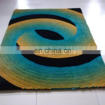 Custom Factory Price 4D Shaggy Rugs and Carpets with Modern Design