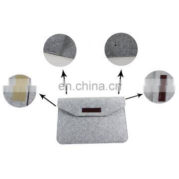 11.6 Inch Felt Laptop Sleeve for Macbook Air 11.6 Inch Carrying Case