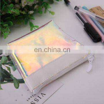 Laser Coin Purse Female Girl Wallet Waterproof Candy Color PU Bag Coin Bas 4colors photo-3