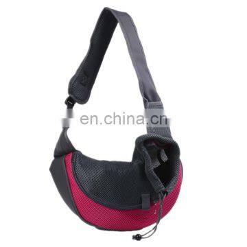 Comfortable Adjustable Pouch Single Shoulder Pet Carrier Bag Tote Pet Sling Bag For Small Dog Cat