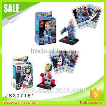 JSTOYS hero sets funny bricks toys,hot sale brick toys