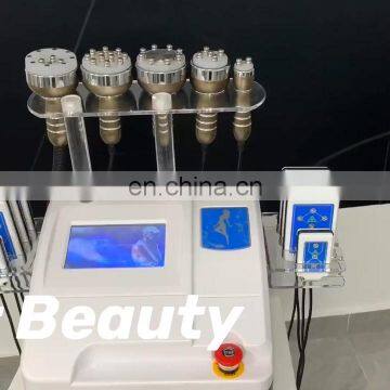 Professional ultrasonic cavitation machine rf liposuction cavitation RF vacuum slimming machine