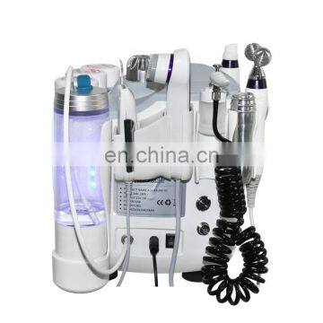 Portable 6 In 1 For Facial Deep Cleaning Dermabrasion Hydro H2 O2 RF Anti Wrinkle Facial Massage Treatment Device photo-3