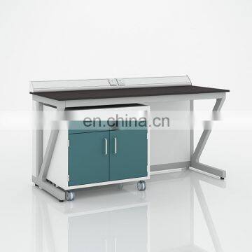 Laboratory Furniture Full Steel Computer Tables Work Bench for Lab