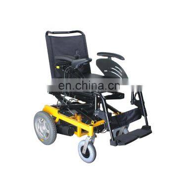 Silla de ruedas electrica plegable con asiento elevable para discapacidados