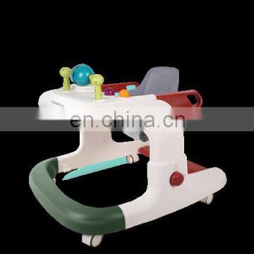 Multifunction baby walker height adjustable infant baby walker