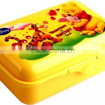 kids Plastic food box with printing