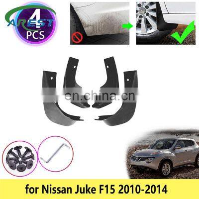 for Nissan Juke F15 2010 2011 2012 2013 2014 Mudguards Mudflaps Fender Guards Splash Mud Flaps Front Rear Wheel Car Accessories