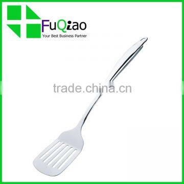 Wholesales Kitchen Utensils Slotted Turner Stainless Steel pizza turner flying turner