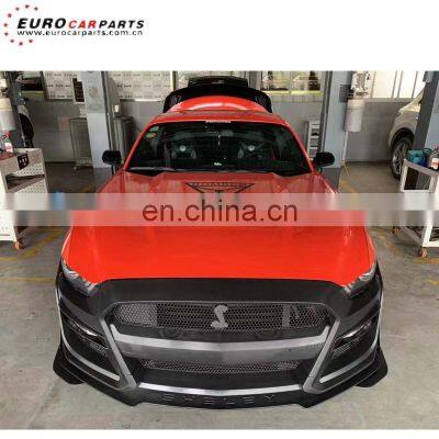 GT500 Front Bumper Fit for GT500 2015-2018 to 19model Gt500 Wide Kits photo-2