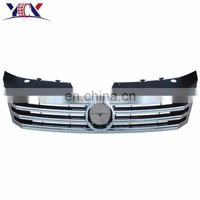 Car intake grille (WITH CHROME FRAME) for vw passat B7 2012 Auto parts Front grille (WITH CHROME FRAME) OEM 3AD 853 653