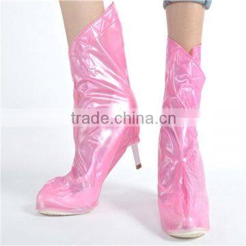 women Wholesale Rainproof Women high heel Shoe Rain Covers