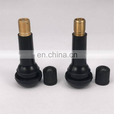 TR413 Tire Rubber Valve Stem Tubeless Tire Valve Nozzles For Bus Vacuum Tire Use