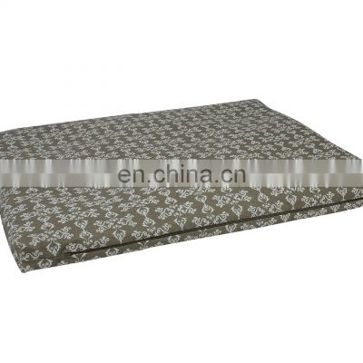 High Quality Pure Cotton Made Washable fabric Zabuton Meditation Mat Manufaturer From India