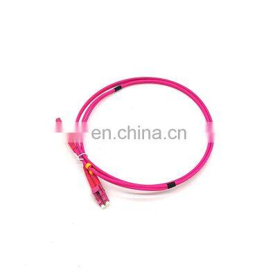 10meter lc-lc Duplex OM4  dx  MM50  2mm fiber optic patchcord/jumper/assembly ftth